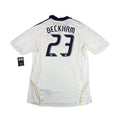 LA GALAXY 2008/09 HOME SHIRT -  #23 BECKHAM (SIZE XL)