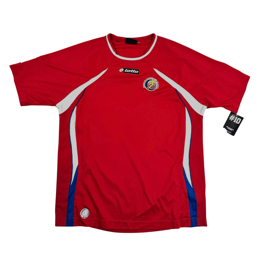 COSTA RICA 2010/11 HOME SHIRT (SIZE XL)