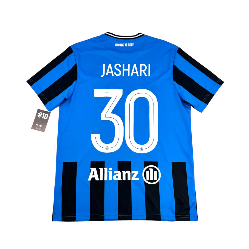 CLUB BRUGGE 2024/25 HOME SHIRT - #30 JASHARI (SIZE L)