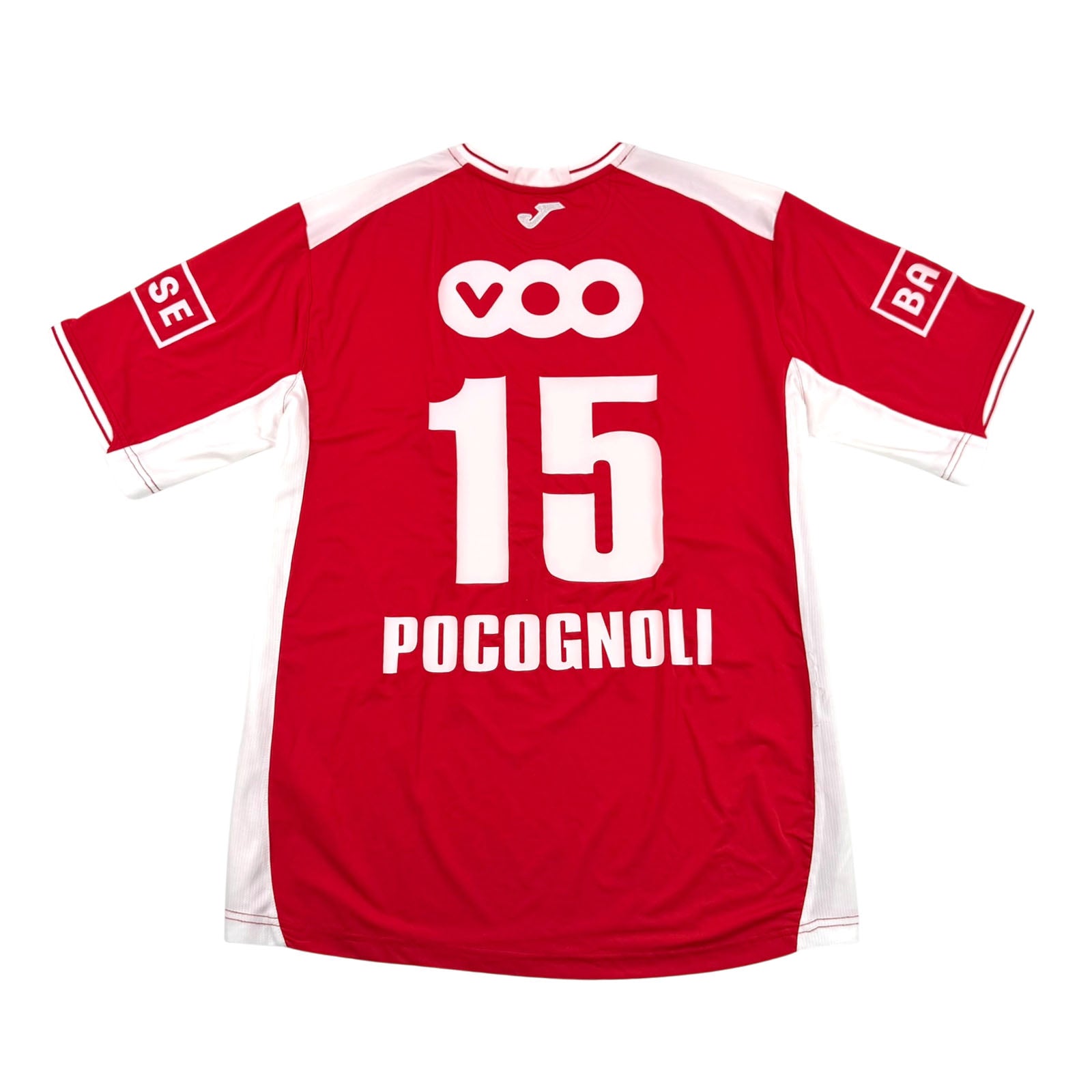 STANDARD DE LIÈGE 2011/12 HOME SHIRT - #15 POCOGNOLI