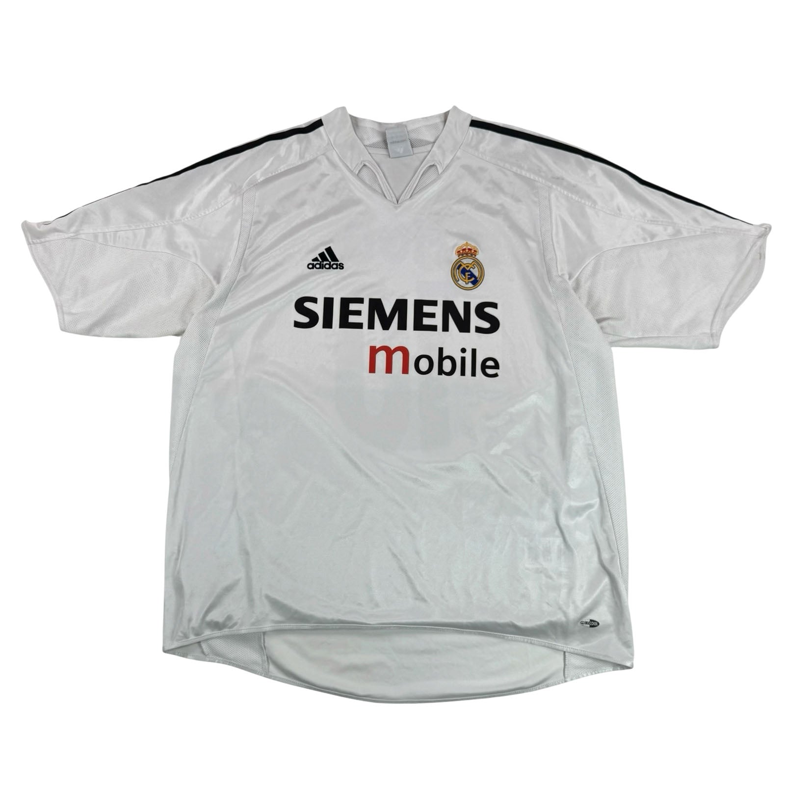 REAL MADRID 2004/05 HOME SHIRT - #10 FIGO (SIZE XL)