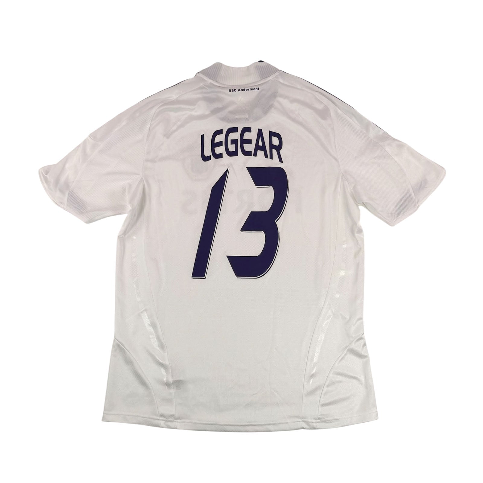 RSC ANDERLECHT 2008/09 HOME SHIRT - #13 LEGEAR (SIZE L)