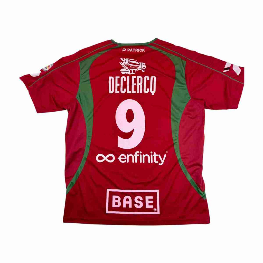 ZULTE WAREGEM 2010/11 HOME SHIRT - MATCHWORN/ISSUED #9 CHEVALIER (SIZE XL)