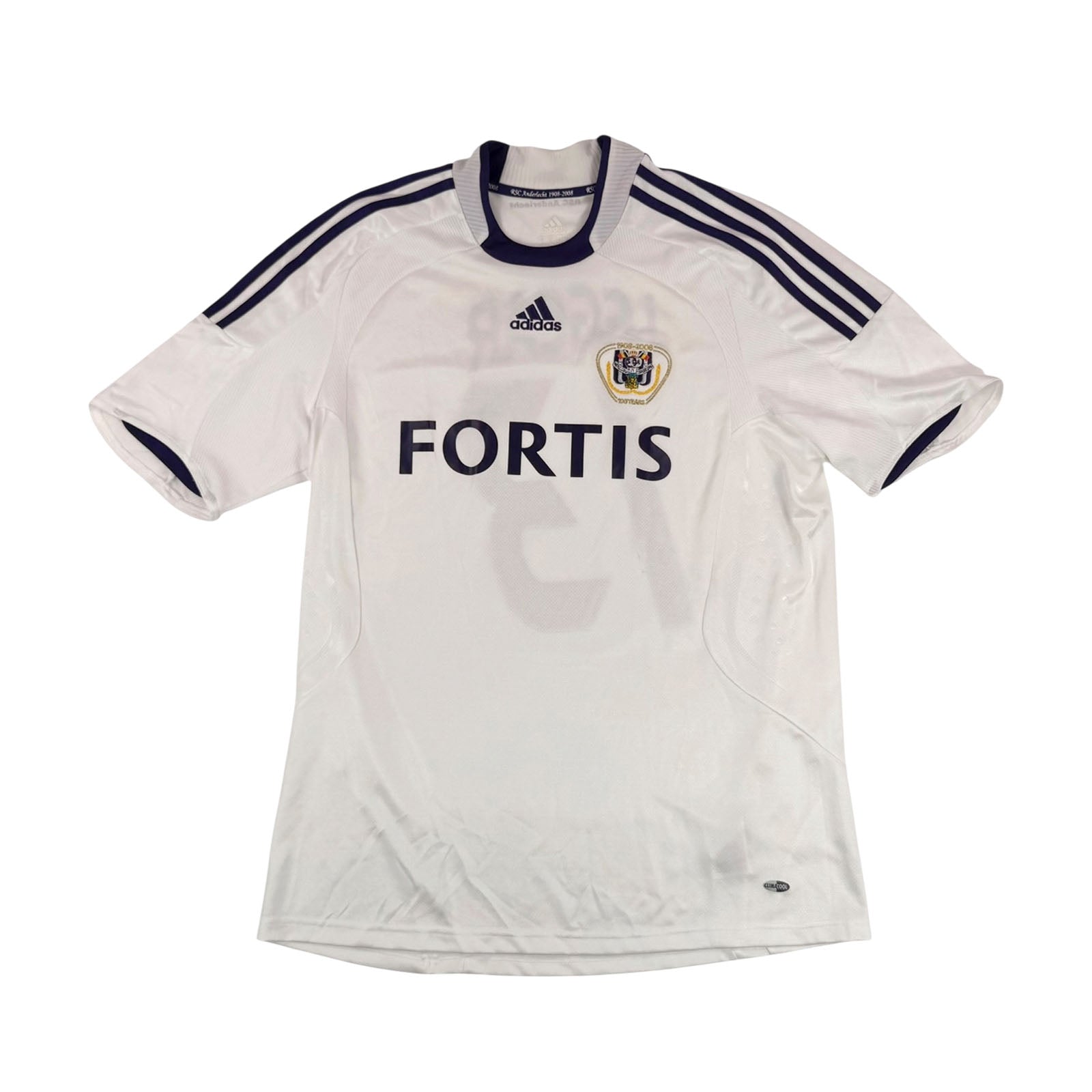 RSC ANDERLECHT 2008/09 HOME SHIRT - #13 LEGEAR (SIZE L)