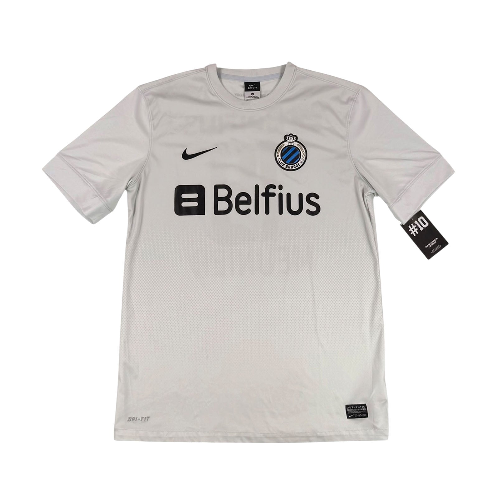 CLUB BRUGGE 2013/14 THIRD SHIRT - #19 MEUNIER (SIZE M)