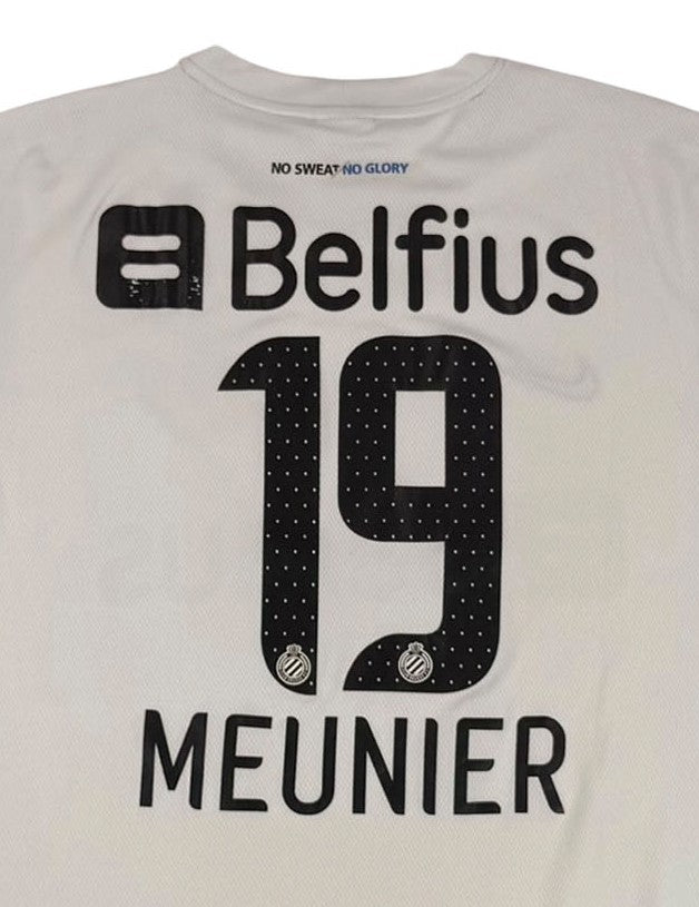 CLUB BRUGGE 2013/14 THIRD SHIRT - #19 MEUNIER (SIZE M)