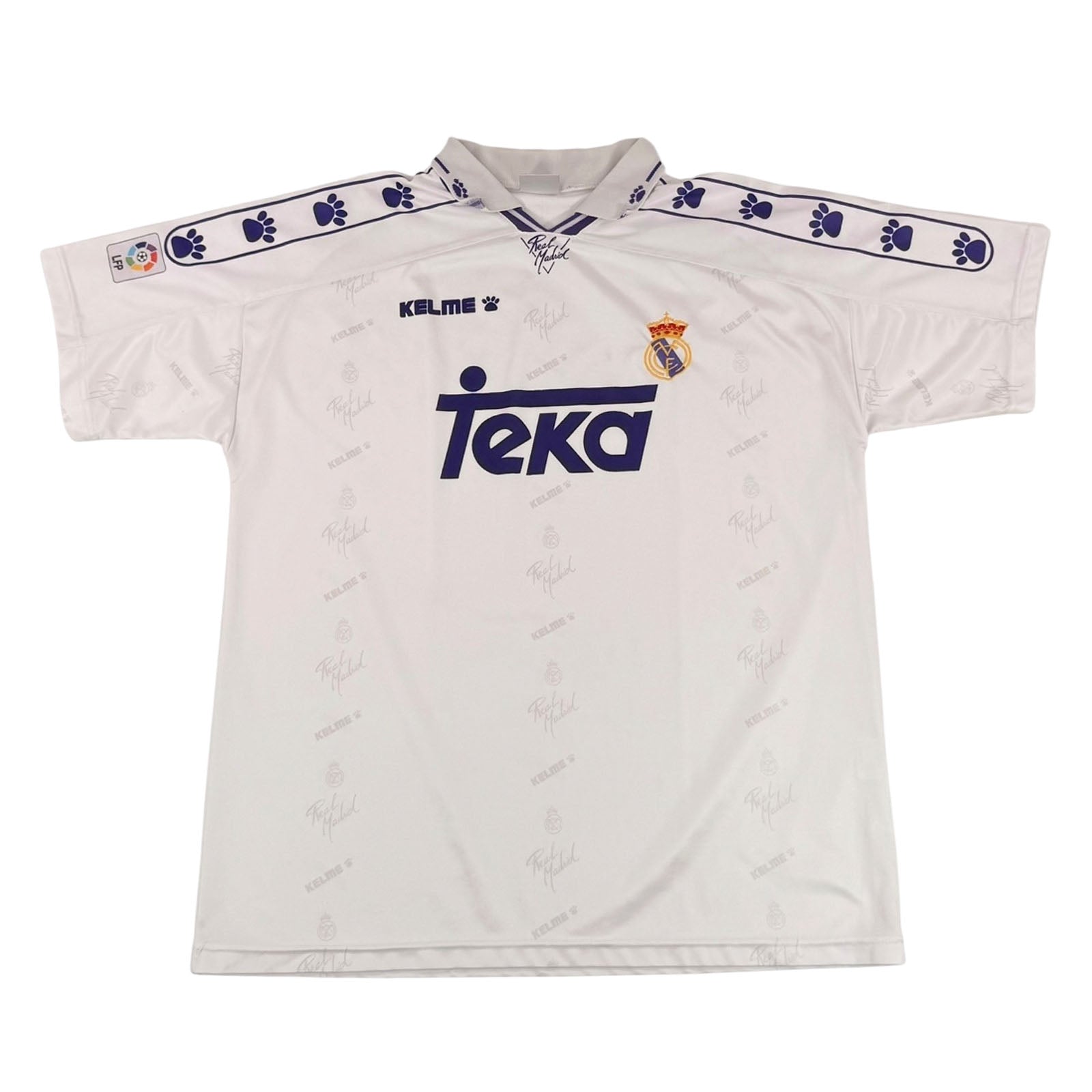 REAL MADRID 1994/96 HOME SHIRT (SIZE XL)