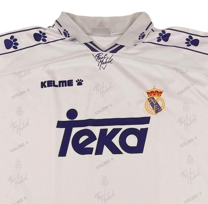 REAL MADRID 1994/96 HOME SHIRT (SIZE XL)