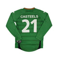 BELGIUM 2014/15 GK SHIRT - PLAYER ISSUE #21 CASTEELS (SIZE XL)