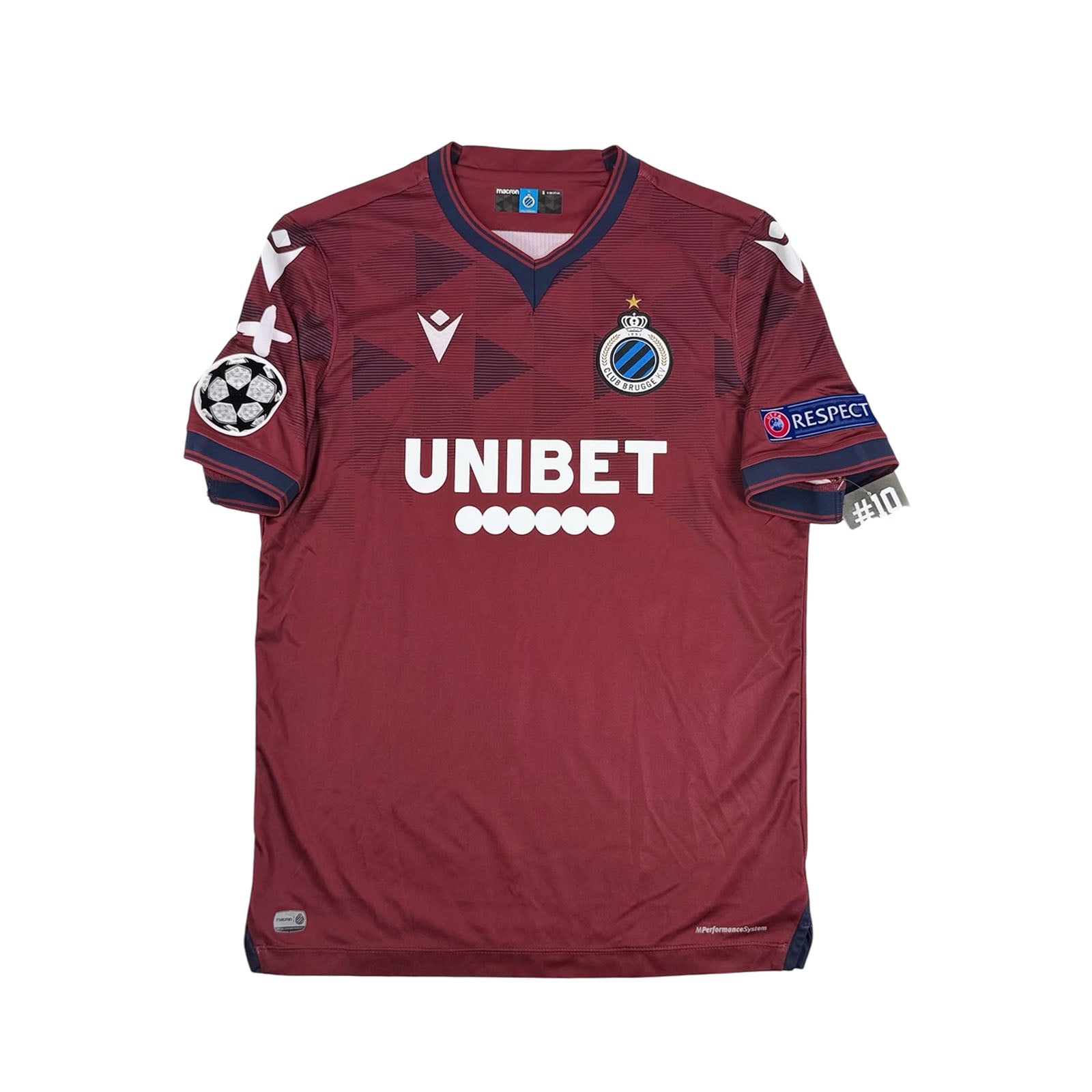 CLUB BRUGGE 2019/20 AWAY SHIRT - #90 DE KETELAERE (SIZE S)