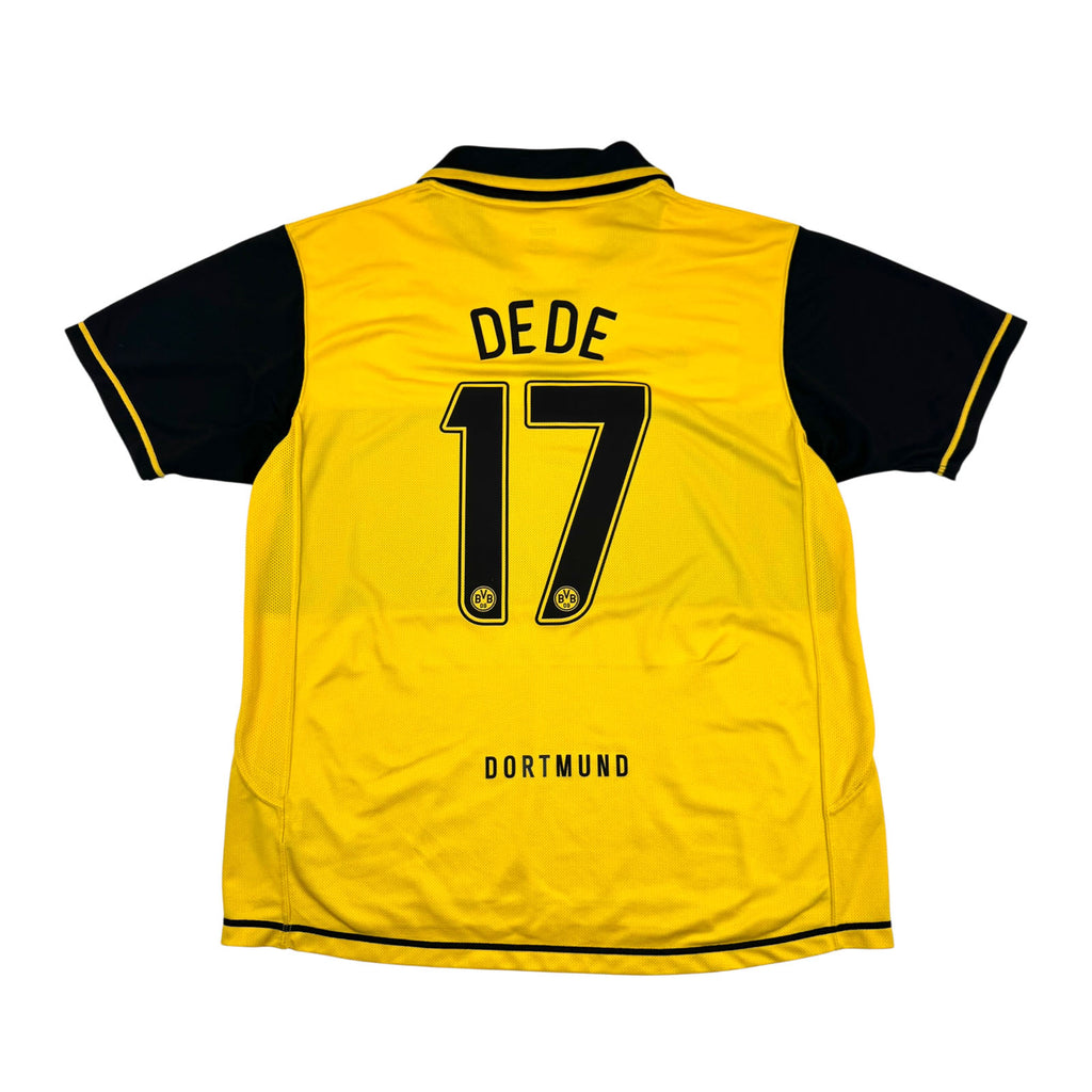 BORUSSIA DORTMUND 2007/08 HOME SHIRT - #17 DEDE (SIZE XL)