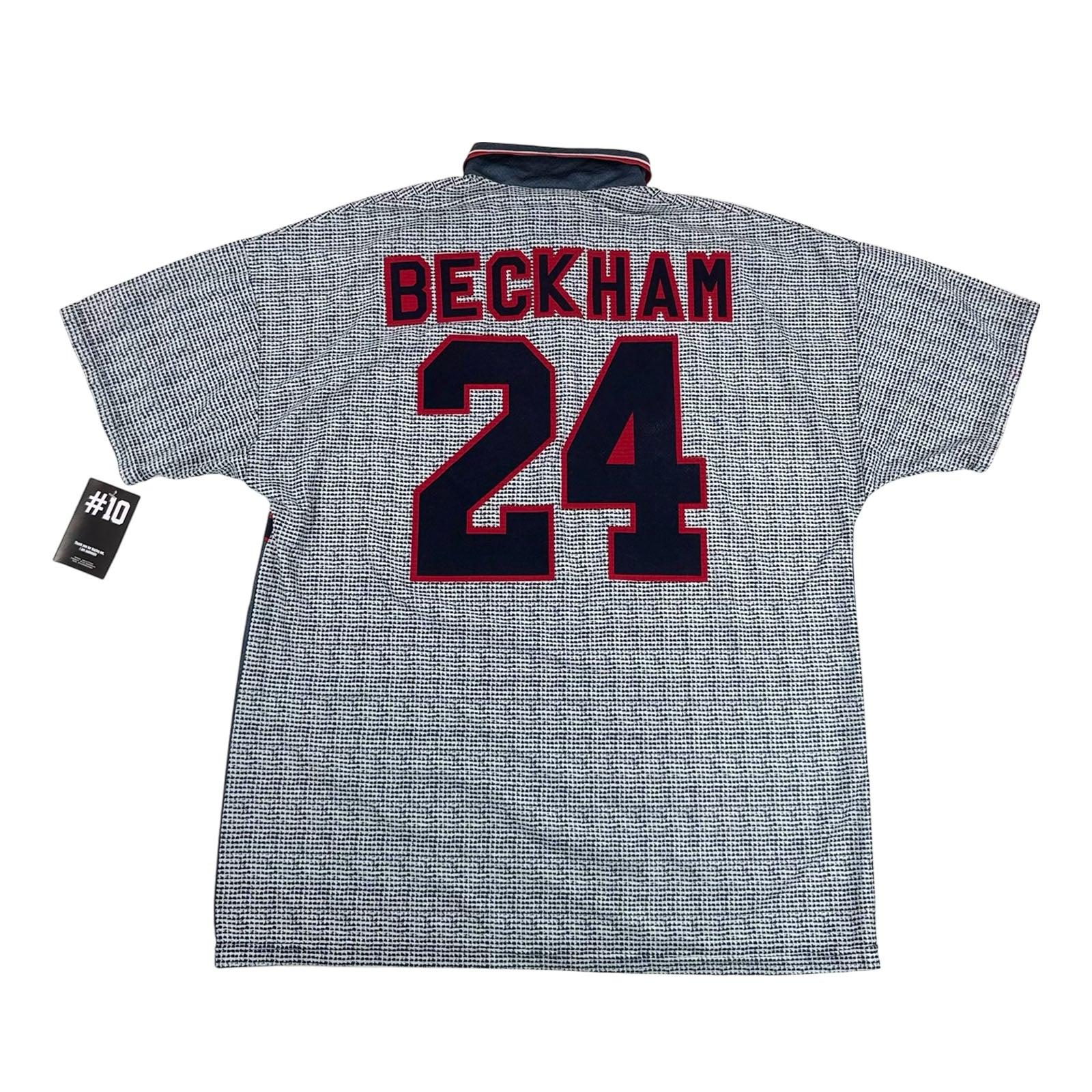 MANCHESTER UNITED 1995/96 AWAY SHIRT - #24 BECKHAM (SIZE XL)