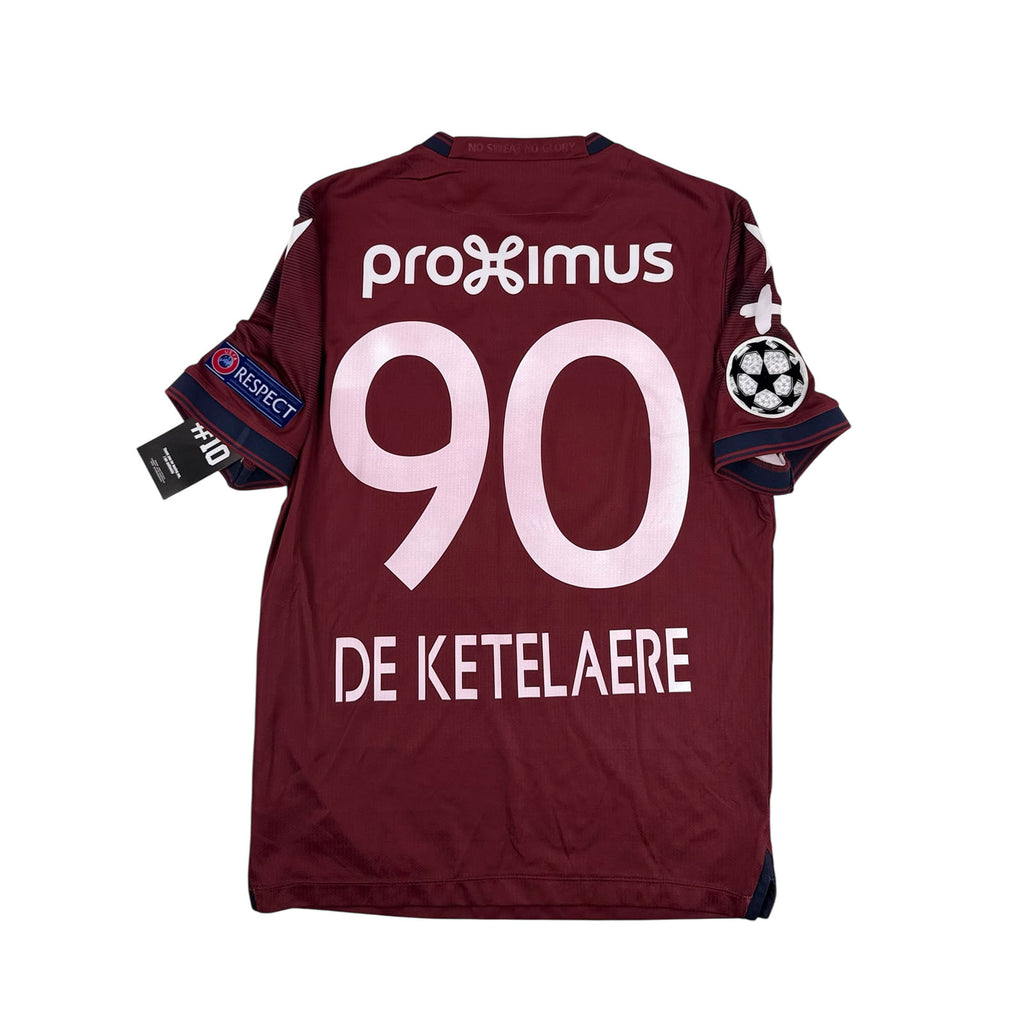 CLUB BRUGGE 2019/20 AWAY SHIRT - #90 DE KETELAERE (SIZE S)