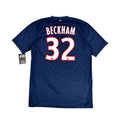 PARIS SAINT-GERMAIN 2012/13 HOME SHIRT - #32 BECKHAM (SIZE M)