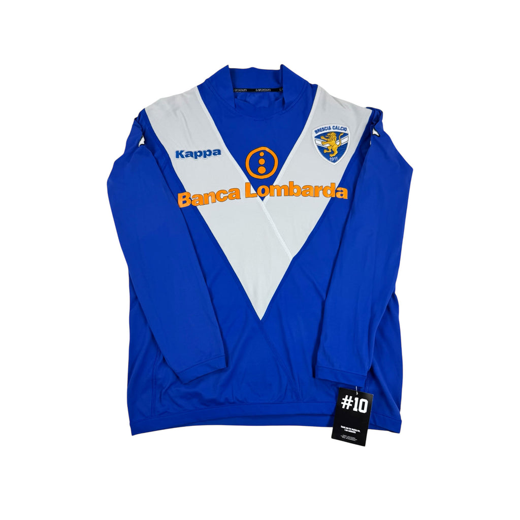 BRESCIA CALCIO 2004/05 HOME SHIRT - #10 BAGGIO (SIZE L)