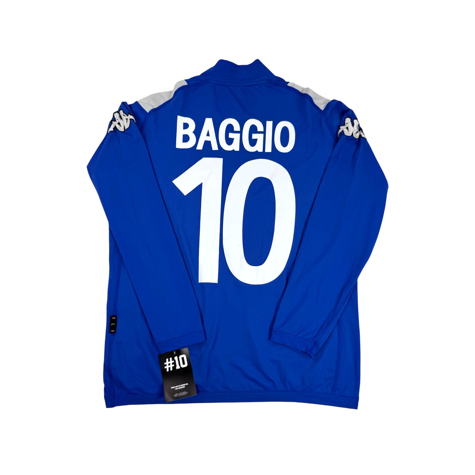 BRESCIA CALCIO 2004/05 HOME SHIRT - #10 BAGGIO (SIZE L)