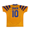 SWEDEN 1996/98 HOME SHIRT - #10 DAHLIN (SIZE L)