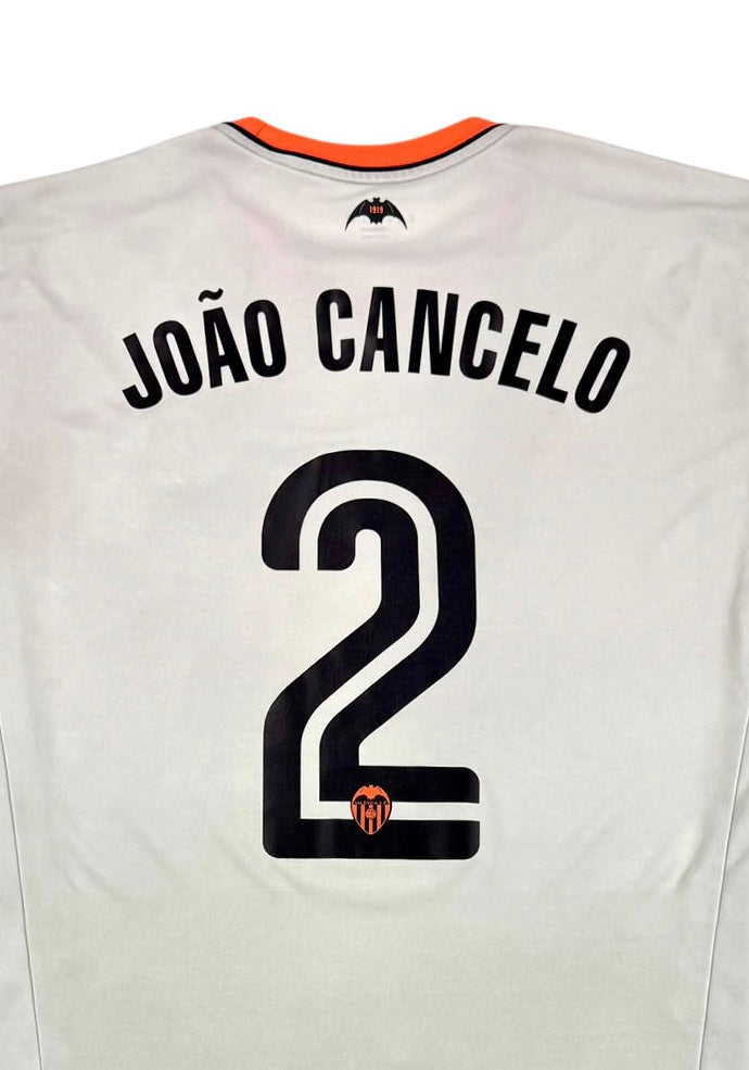 VALENCIA 2016/17 HOME SHIRT - #2 JOAO CANCELO (SIZE XL)