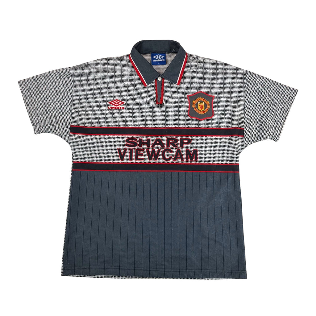 MANCHESTER UNITED 1995/96 AWAY SHIRT - #11 GIGGS (SIZE M)