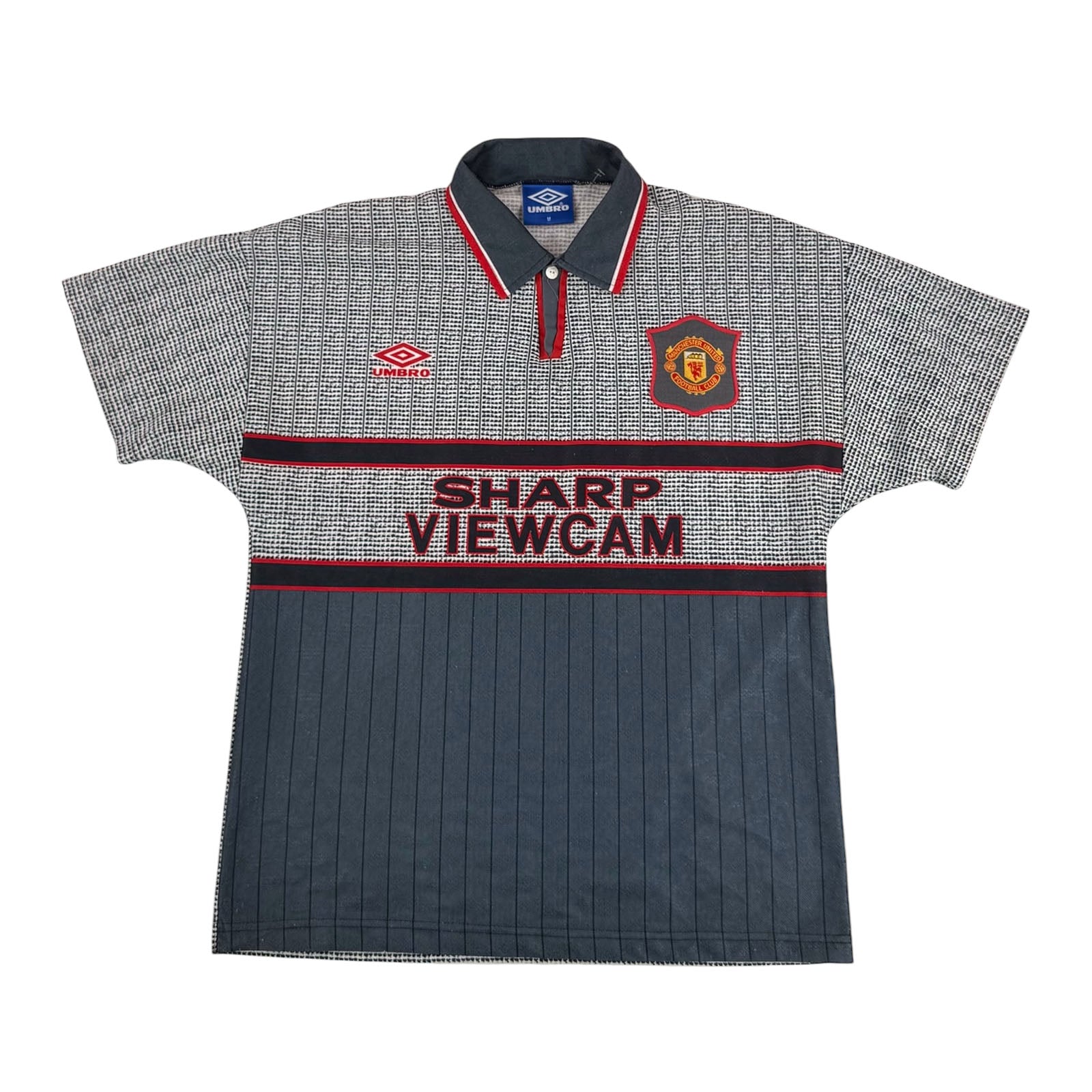 MANCHESTER UNITED 1995/96 AWAY SHIRT - #11 GIGGS (SIZE M)