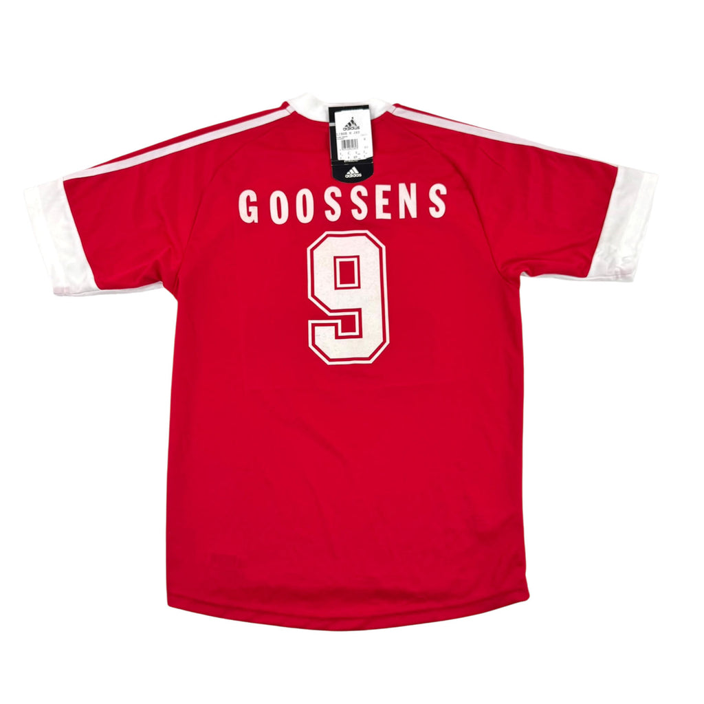 STANDARD DE LIÈGE 2002/03 HOME SHIRT - #9 GOOSSENS (SIZE S) NWT