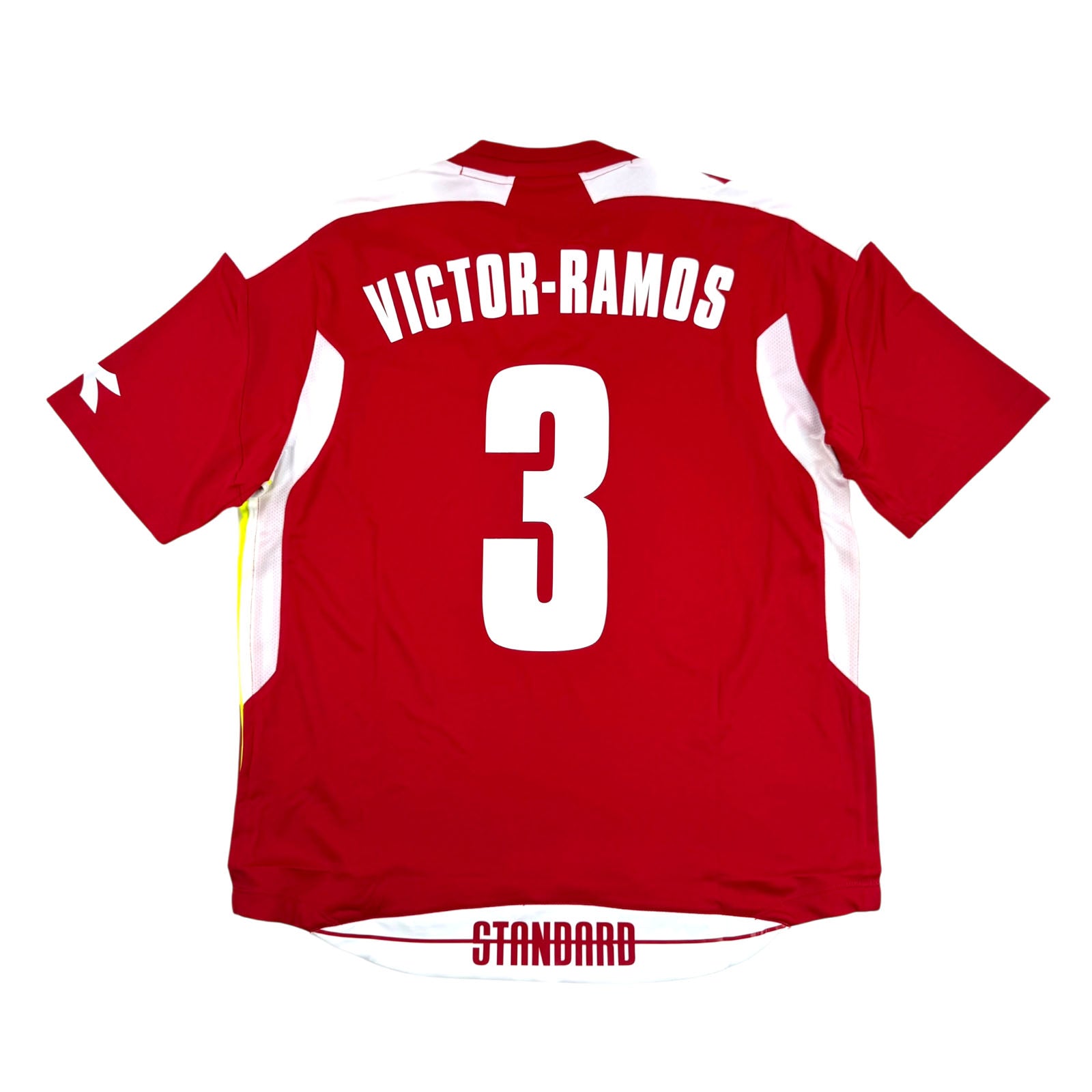 STANDARD DE LIÈGE 2009/10 HOME SHIRT - #3 VICTOR-RAMOS (SIZE S)
