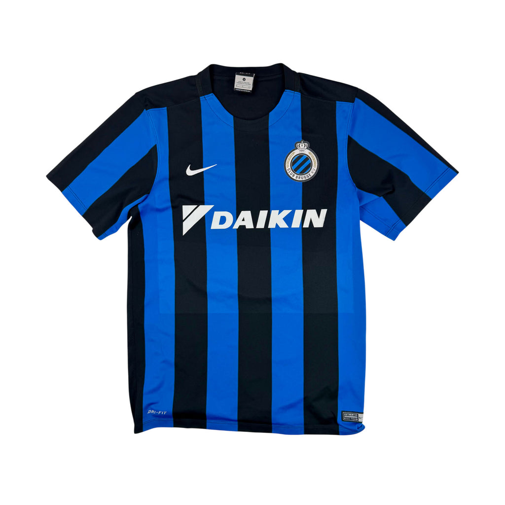 CLUB BRUGGE 2015/16 HOME SHIRT - #25 VORMER (SIZE S)