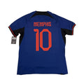 THE NETHERLANDS 2022/23 AWAY SHIRT - #10 MEMPHIS (SIZE M)