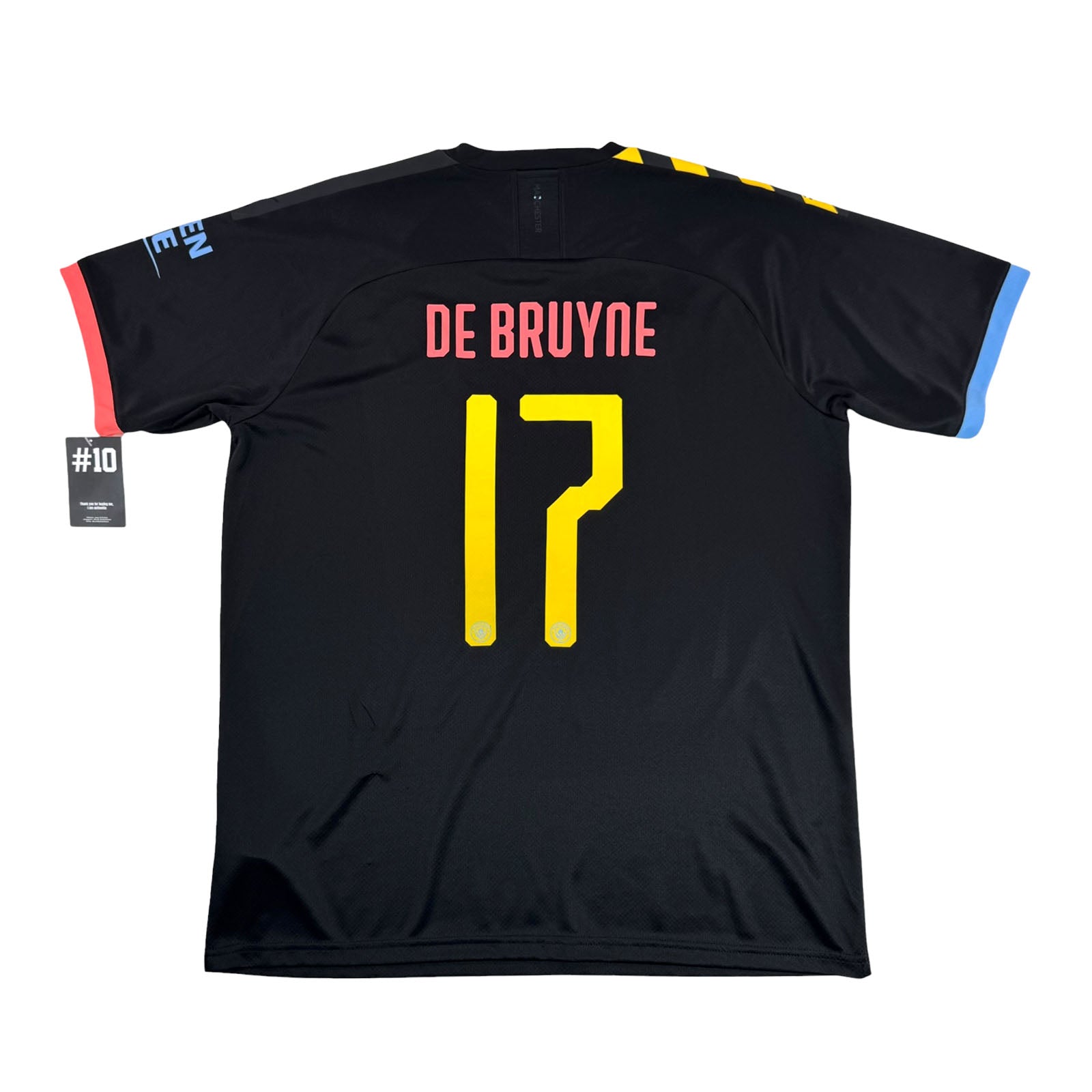 MANCHESTER CITY 2019/20 AWAY SHIRT - #17 DE BRUYNE (SIZE XL) NWT