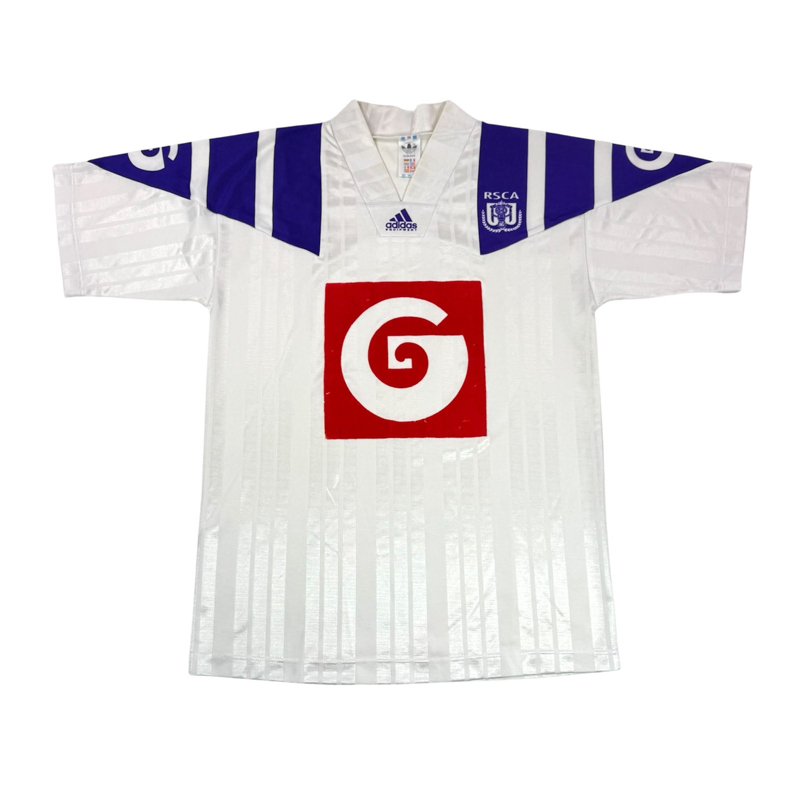 RSC ANDERLECHT 1992/93 HOME SHIRT (SIZE M)
