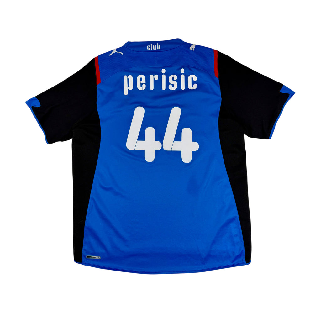 CLUB BRUGGE 2009/10 HOME SHIRT - #44 PERISIC (SIZE M)