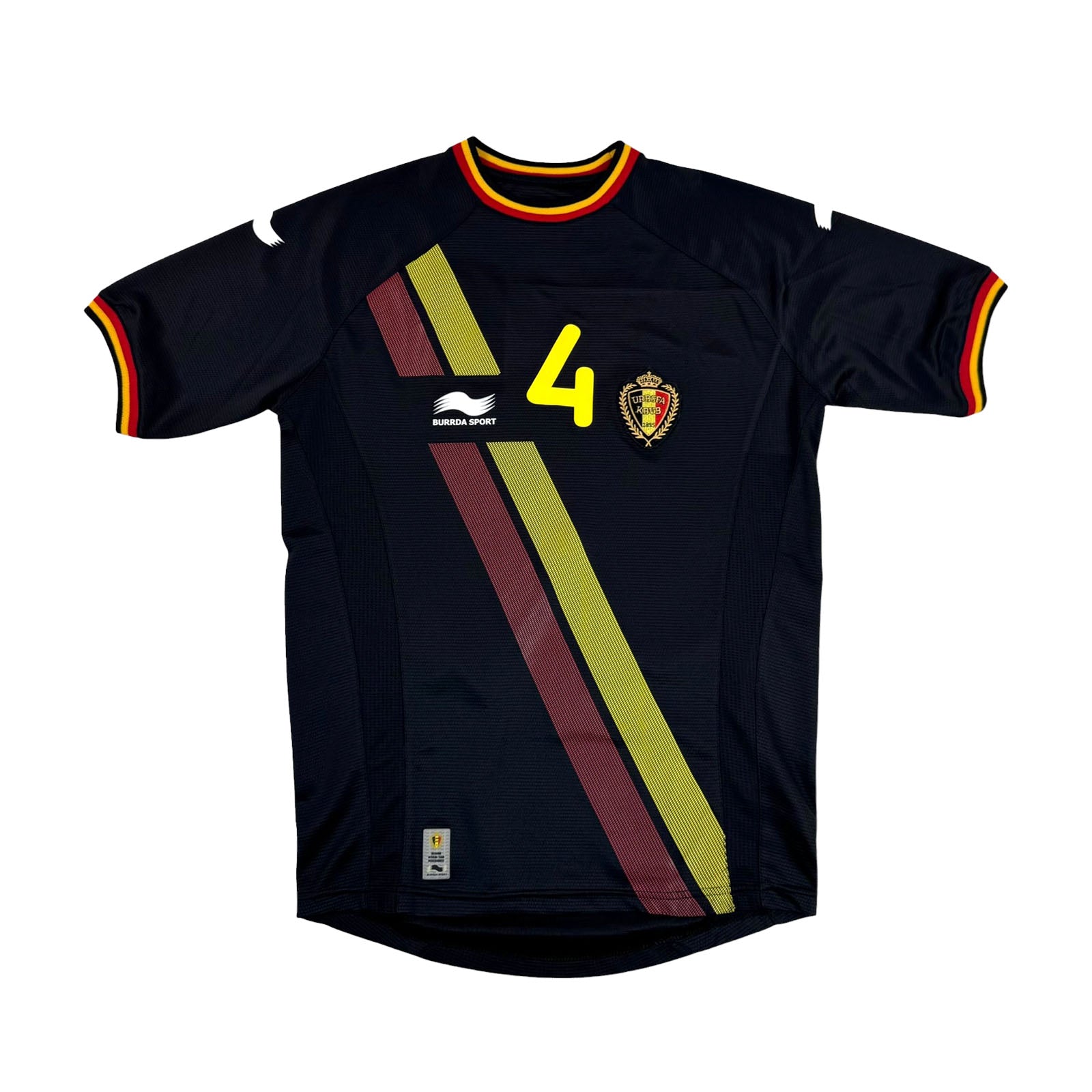 BELGIUM 2014/15 AWAY SHIRT - #4 KOMPANY (SIZE M)