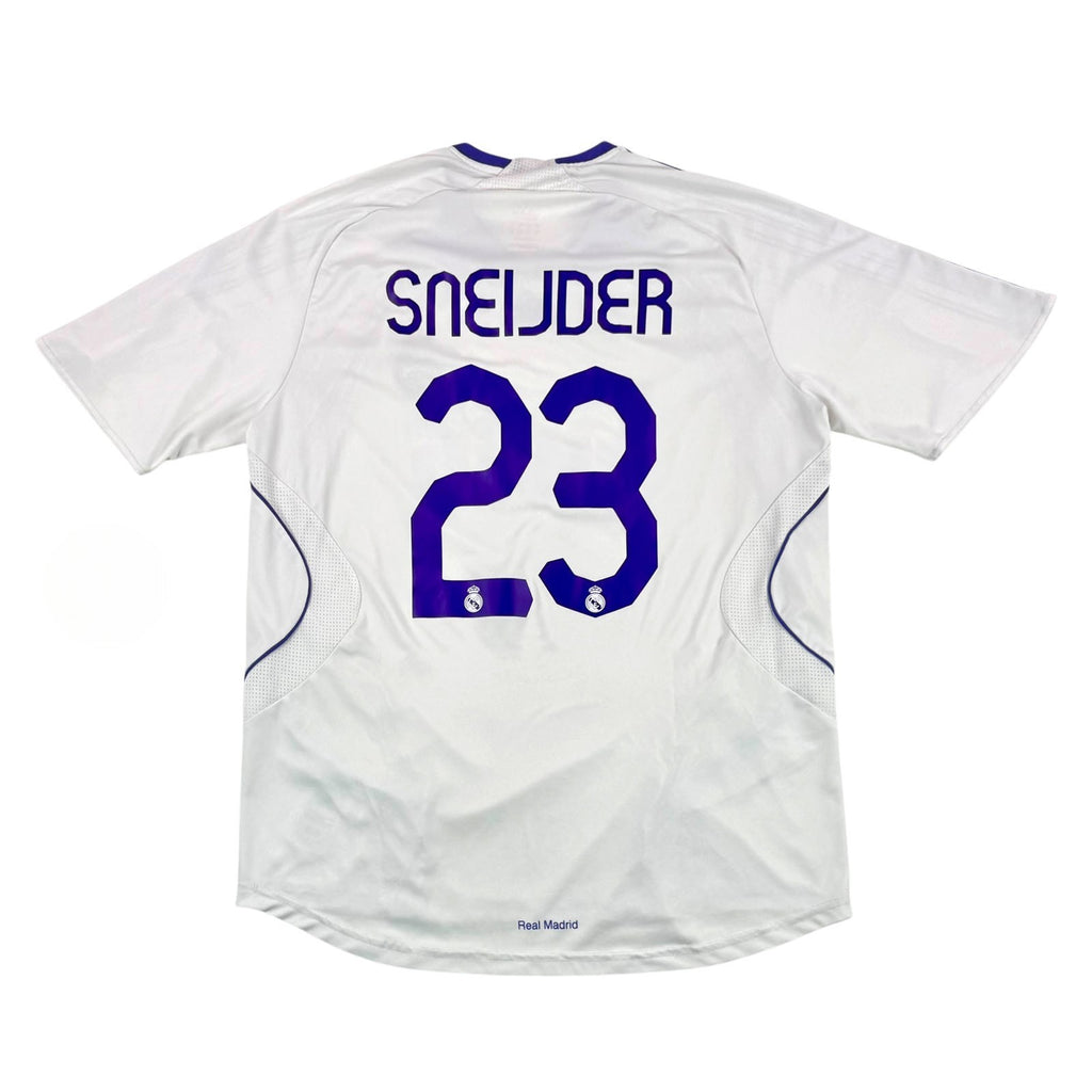 REAL MADRID 2007/08 HOME SHIRT - #23 SNEIJDER