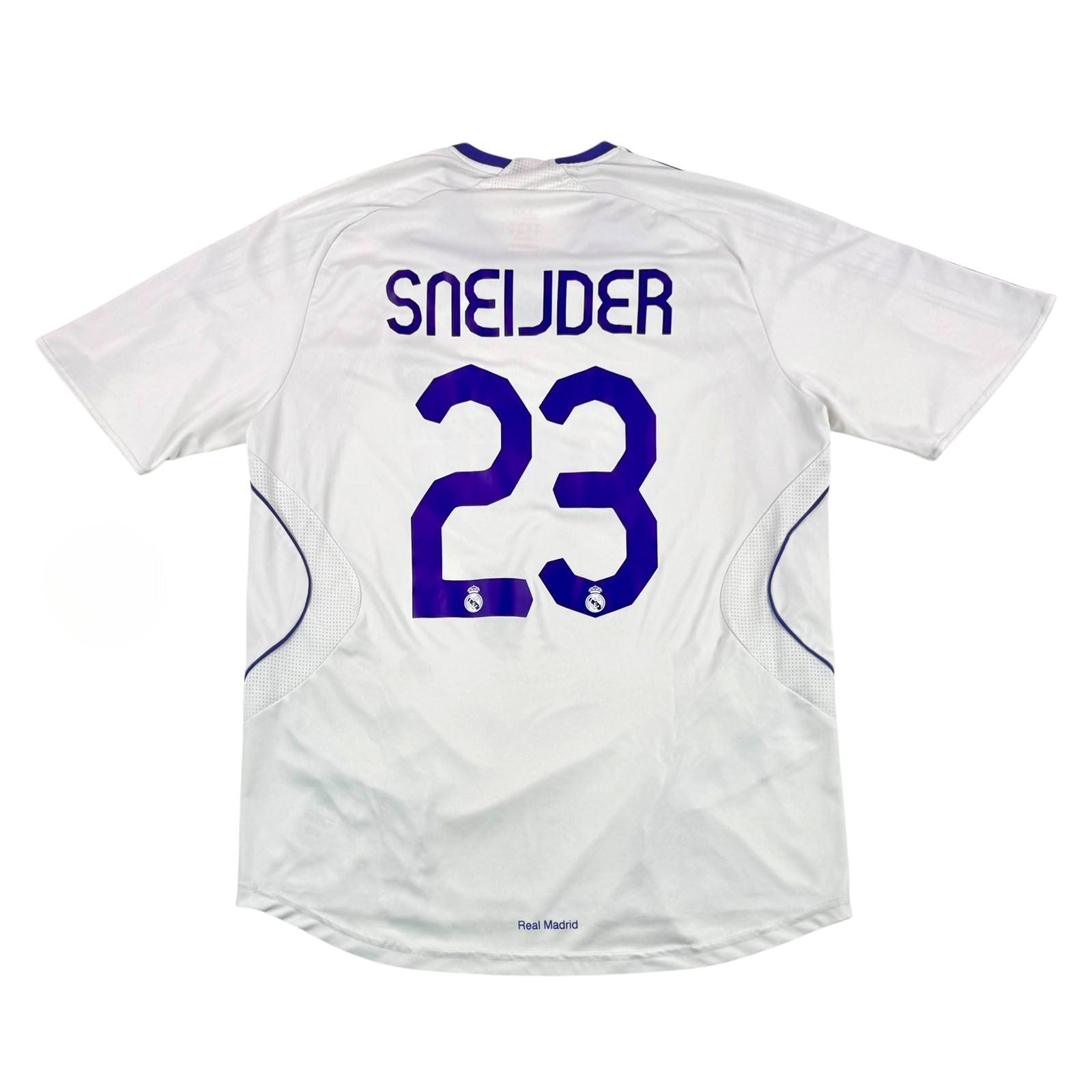 REAL MADRID 2007/08 HOME SHIRT - #23 SNEIJDER
