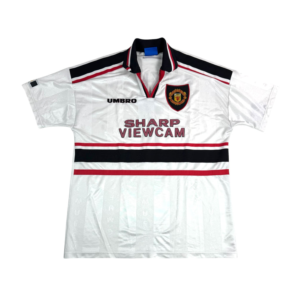 MANCHESTER UNITED 1997/99 AWAY SHIRT - #7 BECKHAM (SIZE XL)