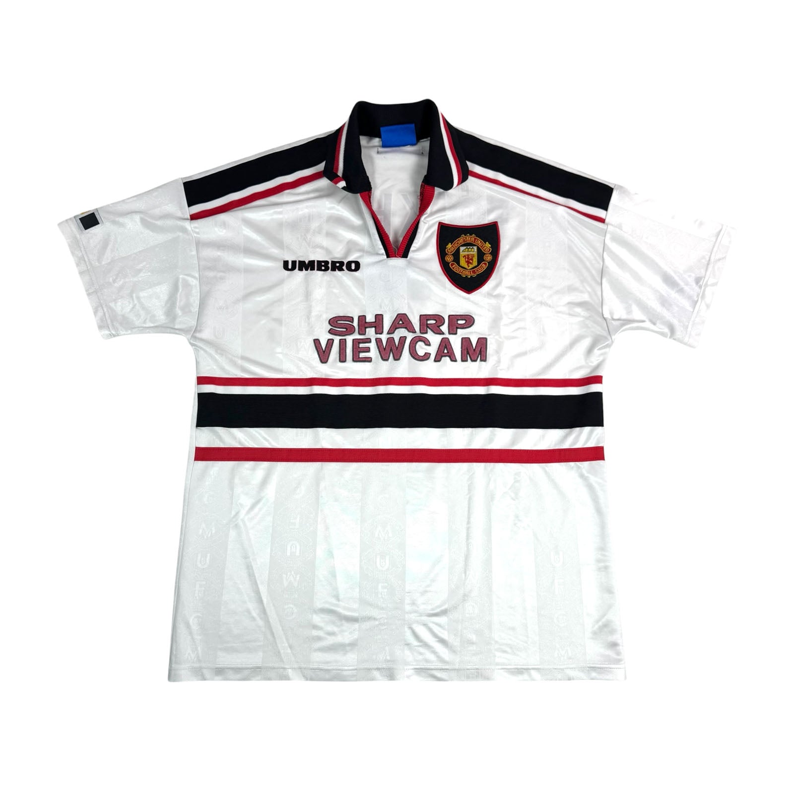 MANCHESTER UNITED 1997/99 AWAY SHIRT - #7 BECKHAM (SIZE XL)