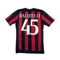 AC MILAN 2015/16 HOME SHIRT - #45 BALOTELLI (SIZE S)