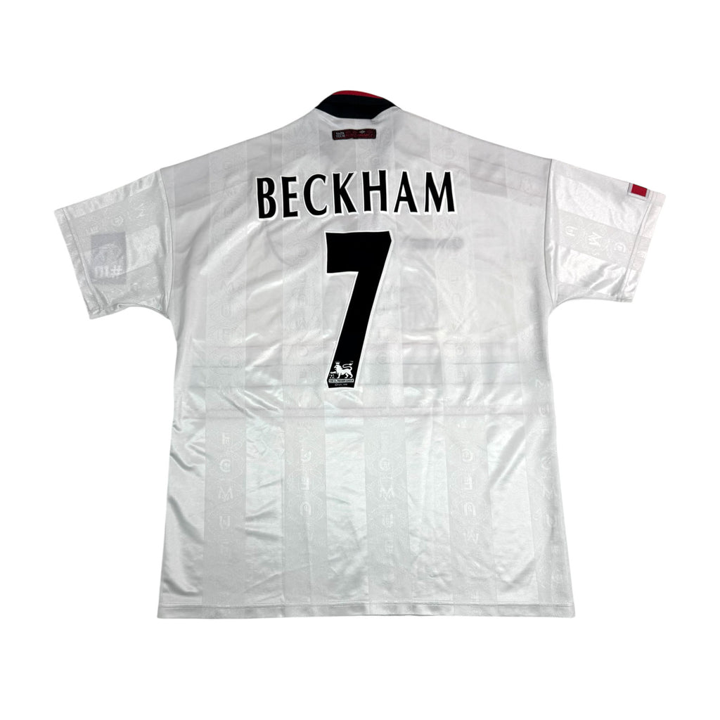 MANCHESTER UNITED 1997/99 AWAY SHIRT - #7 BECKHAM (SIZE XL)