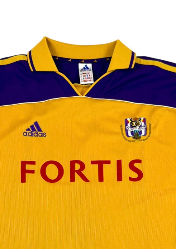 RSC ANDERLECHT 2000/01 AWAY SHIRT (SIZE XXL)