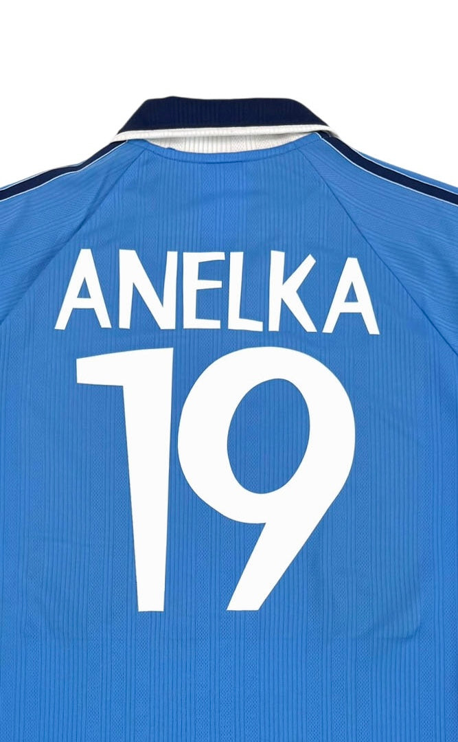 REAL MADRID 1999/01 THIRD SHIRT - #19 ANELKA (SIZE M)
