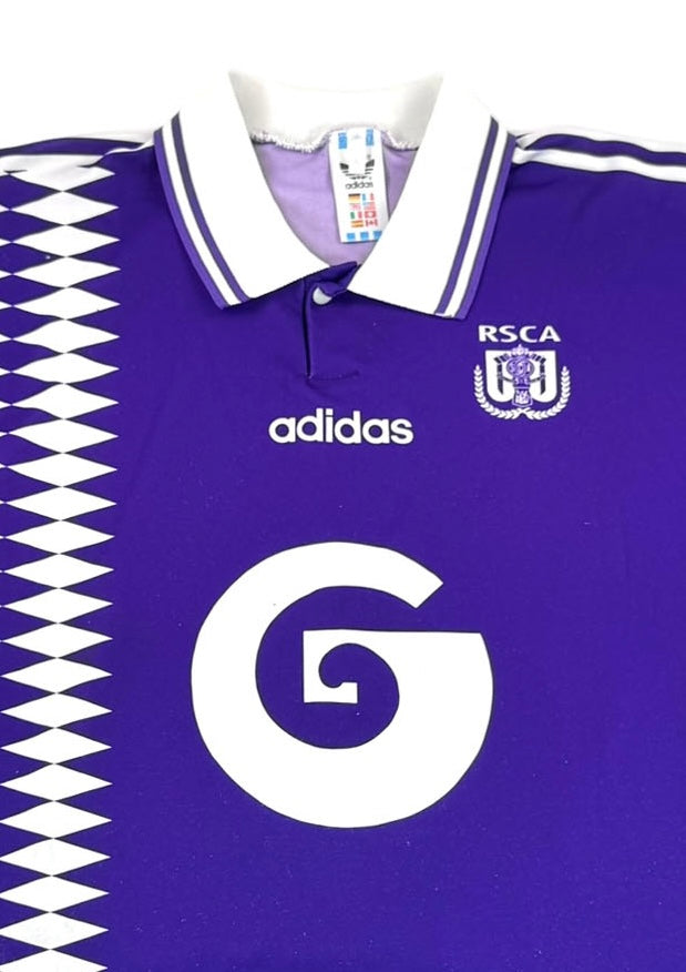 RSC ANDERLECHT 1995/96 AWAY SHIRT (SIZE L)