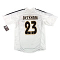 REAL MADRID 2004/05 HOME SHIRT - #23 BECKHAM 