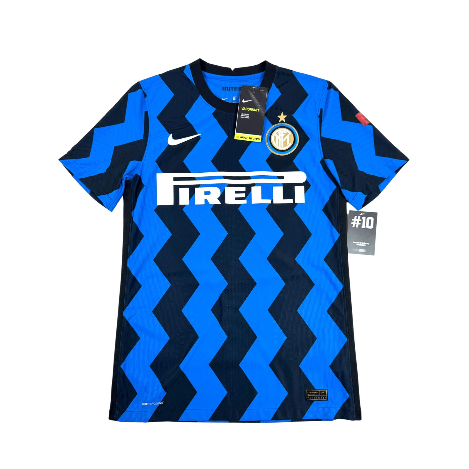 INTER MILAN 2020/21 HOME SHIRT *CHINESE NEW YEAR CAPSULE* - PLAYER ISSUE #9 LUKAKU (SIZE S) NWT