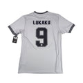 MANCHESTER UNITED 2017/18 THIRD SHIRT - #9 LUKAKU (SIZE L)