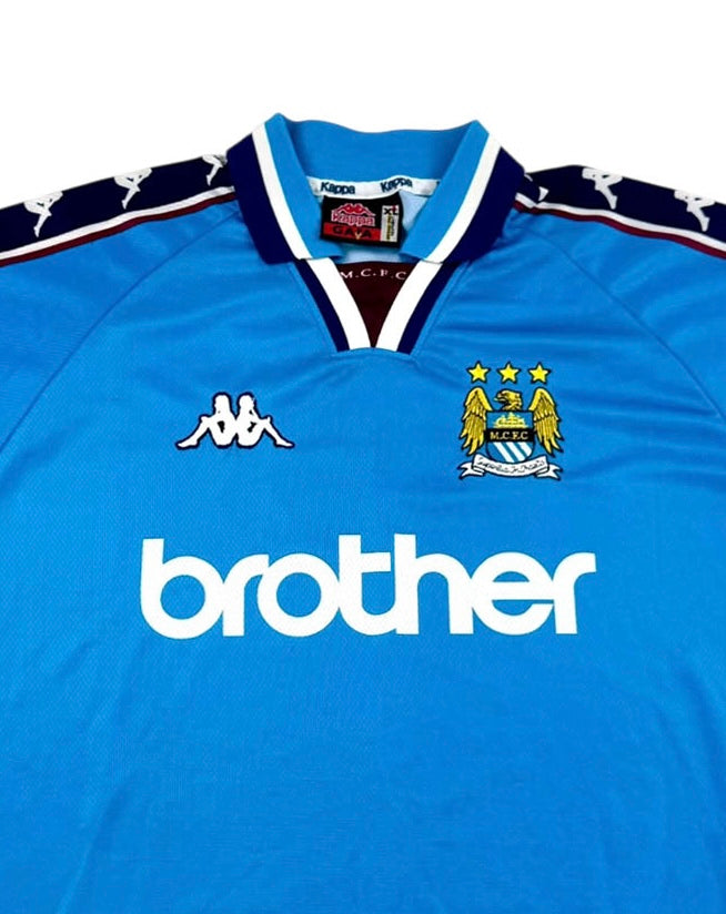 MANCHESTER CITY 1997/99 HOME SHIRT (SIZE XL)