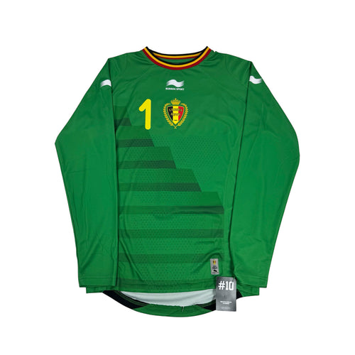 BELGIUM 2014/15 GK SHIRT - #1 COURTOIS (SIZE XL)