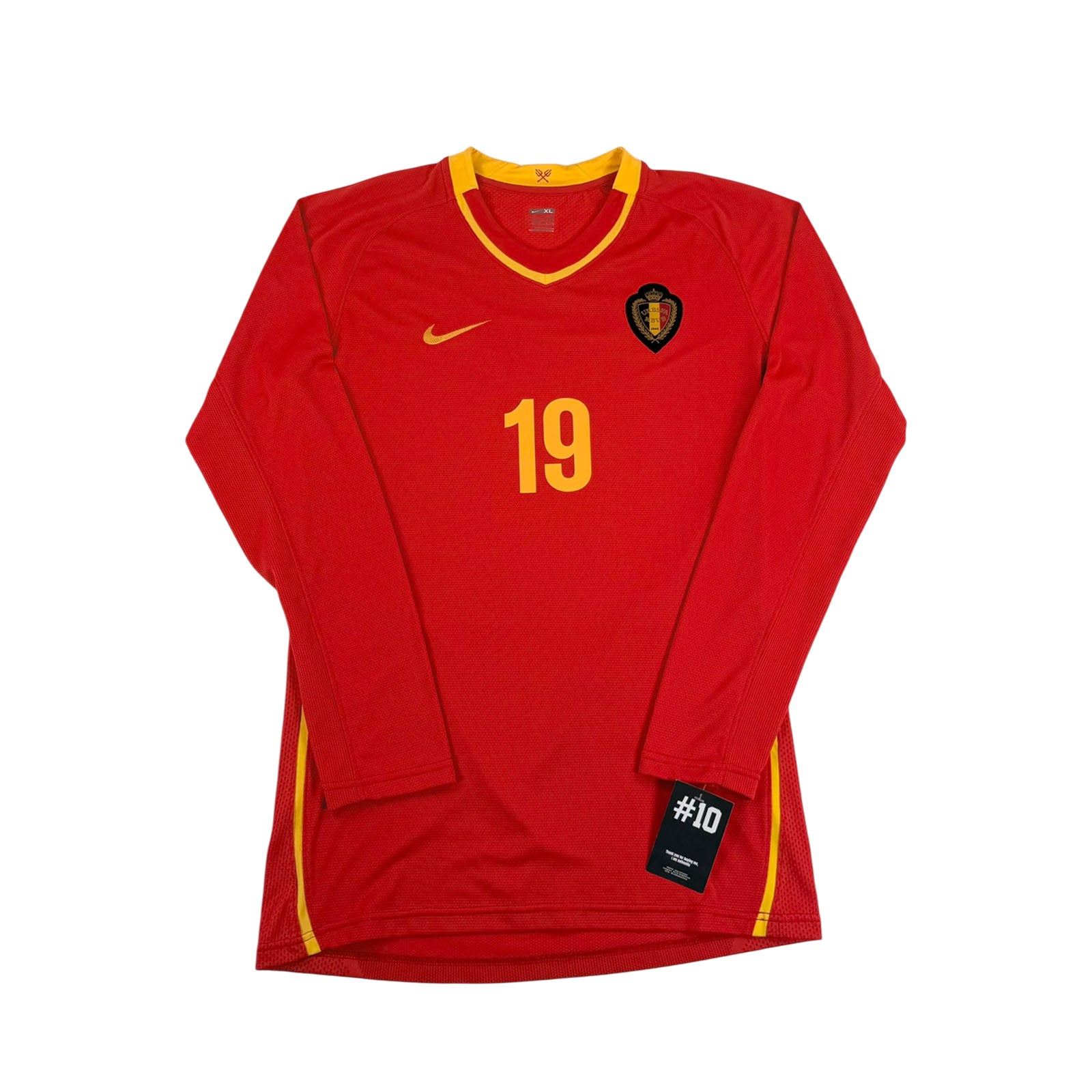 Belgium 2008/10 home shirt Hazard