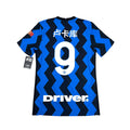 INTER MILAN 2020/21 HOME SHIRT *CHINESE NEW YEAR CAPSULE* - PLAYER ISSUE #9 LUKAKU (SIZE S) NWT