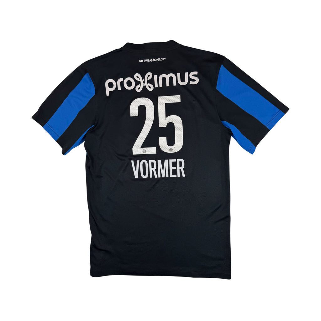 CLUB BRUGGE 2015/16 HOME SHIRT - #25 VORMER (SIZE S)