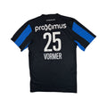 CLUB BRUGGE 2015/16 HOME SHIRT - #25 VORMER (SIZE S)